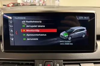 BMW 216, 1.5, 80 kW, bensiin, manuaal, esivedu