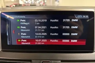 BMW 216, 1.5, 80 kW, bensiin, manuaal, esivedu