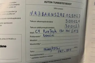 Citroën C4, 1.2, 96 kW, petrol, automatic, front-wheel drive