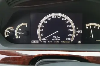 Mercedes-Benz S 350, 3.5, 200 kW, бензин, автомат, задний привод