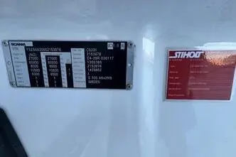 Scania S500, 368 kW, dīzelis, automātiskā