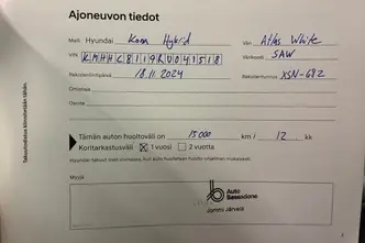 Hyundai Kona, 1.6, 104 kW, hybrid, automatic, front-wheel drive