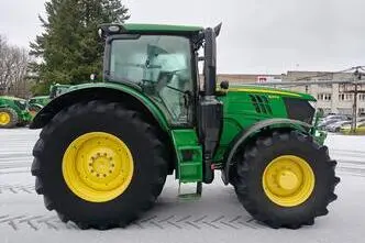 John Deere 6215R, 6.8, 158 kW, dīzelis, automātiskā, pilnpiedziņa