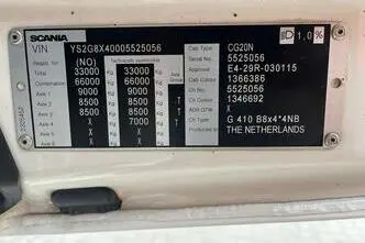 Scania G, 302 kW, cng, automatic