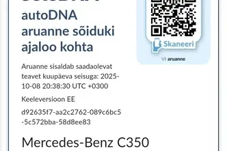 Mercedes-Benz C 350, 2.0, 155 kW, pistikhübriid, automaat, tagavedu