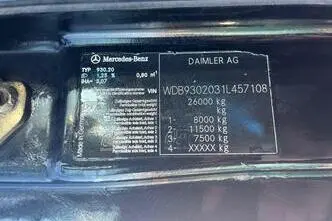 Mercedes-Benz Actros, 335 kW, diisel, automaat