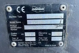 Doosan DX 340 LC-5, 213 kW, дизель