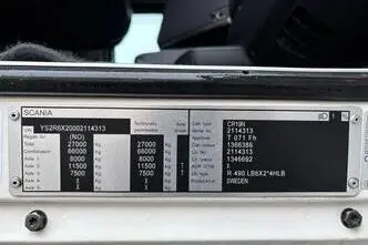 Scania R490, 360 kW, dīzelis, automātiskā