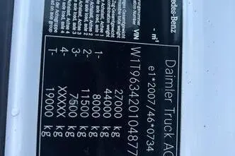 Mercedes-Benz Actros, 390 kW, dīzelis, automātiskā