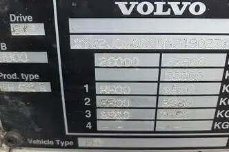 Volvo FM420 6X2 manual full steel, 309 kW, dīzelis