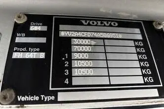 Volvo FH12 440, 12.1, 309 kW, diesel, manual