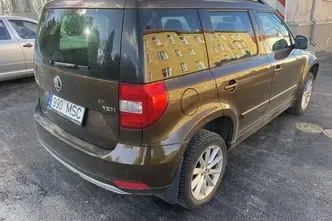 Škoda Yeti, 1.4, 92 kW, petrol, manual, front-wheel drive