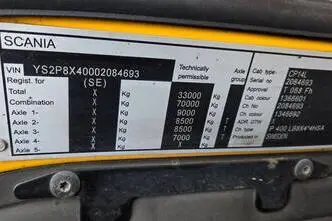 Scania P400 8X4*4 Retarder, 294 kW, diesel