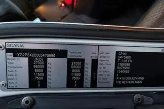 Scania P410, 302 kW, diisel, automaat