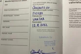 Opel Combo, 1.2, 96 kW, бензин, автомат, передний привод