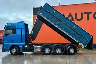 MAN TGX 35.480 8x4*4, 12.4, 353 kW, diisel, automaat, tagavedu