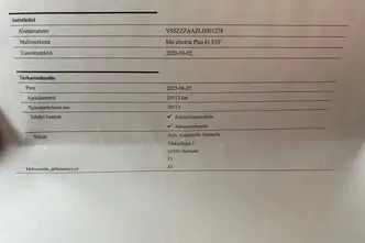 SEAT Mii, elekter, automaat, esivedu