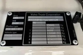 Volvo FH 16 750 6x4, 552 kW, diisel, automaat