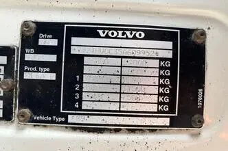 Volvo FM 9 340 6x2, 9.4, 250 kW, diisel, manuaal, tagavedu