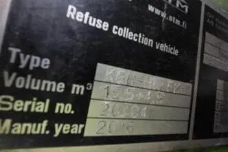 Scania P320 6X2 NTM 15.5+4.5m³, 235 kW, diisel, automaat