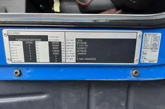 Scania R560, 412 kW, diisel, automaat