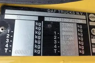 DAF CF 370 6X2*4, 241 kW, dīzelis, automātiskā