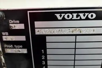 Volvo FM380 6X2*4 plow, 279 kW, dyzelinas, automatinė