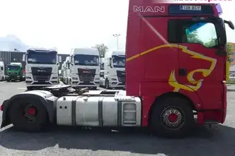 MAN TGX, 10.5, 324 kW, dyzelinas, galiniai varomieji ratai