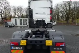 MAN TGX 18.460 4X2 BLS, 12.4, 338 kW, diisel, automaat, tagavedu