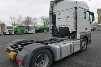 MAN TGX 18.460 4X2 BLS, 12.4, 338 kW, diisel, automaat, tagavedu