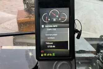 Volvo EWR 170 E, 115 kW, diisel, automaat