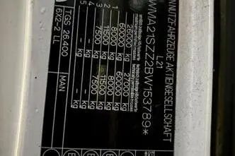 MAN TGS, 10.5, 294 kW, dyzelinas, automatinė, galiniai varomieji ratai