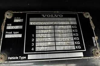 Volvo FH 13 540, 405 kW, dyzelinas, automatinė