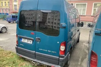 Opel Movano, 2.5, 84 kW, дизель, механическая, передний привод