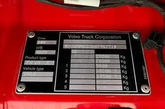 Volvo FH 16 650 6x4, 488 kW, dyzelinas, automatinė