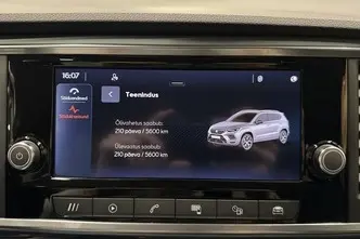 SEAT Ateca, 1.5, 110 kW, bensiin, automaat, esivedu