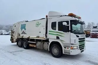 Scania P280 6x2*4 + JOAB PRESS 2-CHAMBERS 17,9 M3, 206 kW, diesel, automatic