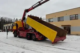 Volvo FH500 8X2*6 + CRANE HIAB + LIFT HIAB + VEB + FULL AIR, 373 kW, дизель, автомат