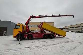 Volvo FH500 8X2*6 + CRANE HIAB + LIFT HIAB + VEB + FULL AIR, 373 kW, дизель, автомат