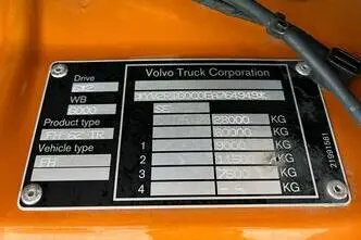 Volvo FH 540 8x2, diisel, automaat