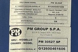 PM 30.5 SP Radio Stearing