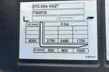 Jungheinrich EFG 430k, 15 kW