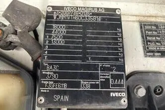 Iveco STRALIS 460 + RETARDER, 11.1, 338 kW, дизель, механическая, задний привод