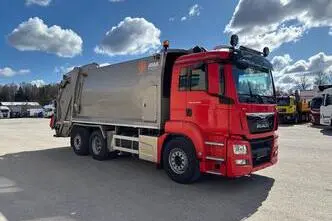 MAN TGS 26.440 6x2*4  + JOAB PRESS 21,7 M3 + VINCH, 324 kW, diisel, automaat