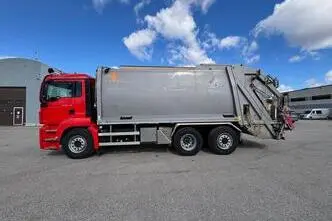 MAN TGS 26.440 6x2*4  + JOAB PRESS 21,7 M3 + VINCH, 324 kW, diisel, automaat