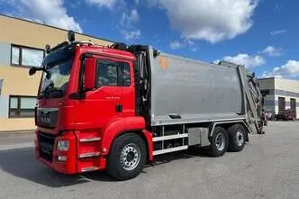 MAN TGS 26.440 6x2*4  + JOAB PRESS 21,7 M3 + VINCH, 324 kW, diisel, automaat