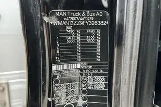 MAN TGL 8.180 4x2, 132 kW, diesel, automatic
