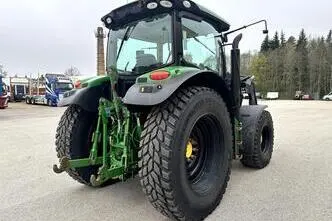 John Deere 6125R + Trima Front Loader +3.1p, 93 kW, diesel, automatic