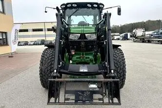 John Deere 6125R + Trima Front Loader +3.1p, 93 kW, diesel, automatic