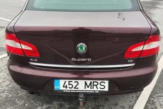 Škoda Superb, 2.0, 103 kW, diisel, automaat, nelikvedu